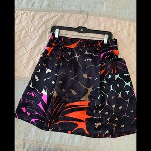 Tufi Duek for Bergdorf Goodman Blk silk skirt